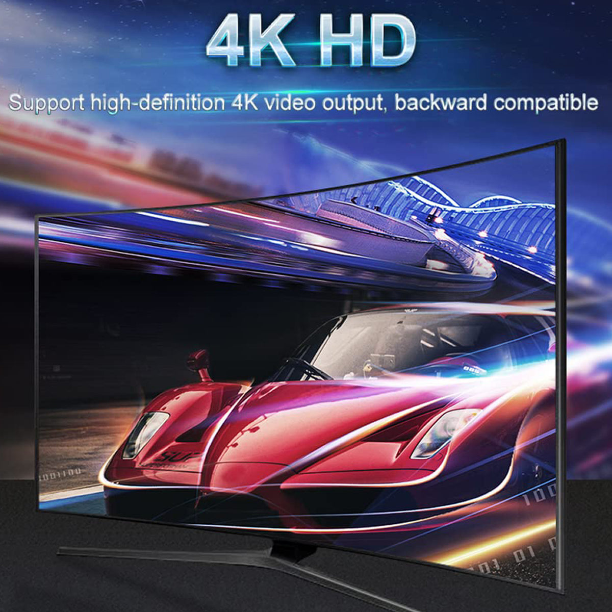 3 Port HDMI Switch 3 in 1 Out Manual 4K 30Hz HDMI Selector with Pigtail Cable for PS5 PS4 PS3 Switch 2 Fire TV Stick