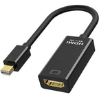 Mini DisplayPort to HDMI Adapter 6 Inch Mini DP Male to HDMI Female 4K 30Hz for MacBook Pro Air iMac Surface Pro