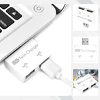 USB Splitter 1 Male to 2 Female Extension Adapter USB 2.0 Hub Dual Port Charging Converter for Devices