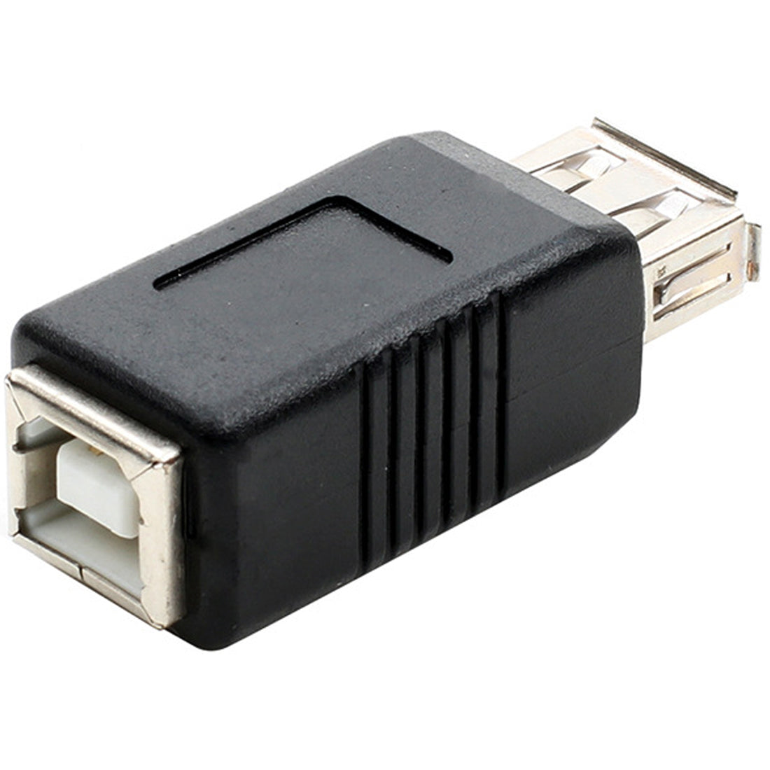 USB 2.0 Type A Female to Type B Female Adapter 480Mbps 2A Data Charging Coupler for Printer Scanner Fax Computer Laptop Hard Drive Camera