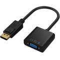 DisplayPort to VGA Adapter DP Male to VGA Female 1080P 60Hz One Way Video Converter Gold Plated for Computer Desktop Laptop PC Monitor Projector HDTV