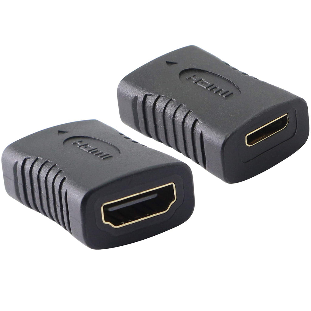 Mini HDMI Type C Female to HDMI Compatible Type A Female Adapter Coupler 4K 60Hz 3D Extender for Camera Camcorder Laptop TV Monitor Projector