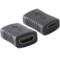 Mini HDMI Type C Female to HDMI Compatible Type A Female Adapter Coupler 4K 60Hz 3D Extender for Camera Camcorder Laptop TV Monitor Projector