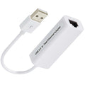 USB to Ethernet Adapter 100Mbps USB A to RJ45 Fast Ethernet LAN Network Converter Cable for PC Laptop Desktop TV Box Windows 11 10 8 7 macOS Linux