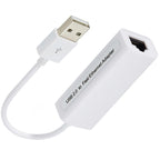 USB to Ethernet Adapter 100Mbps USB A to RJ45 Fast Ethernet LAN Network Converter Cable for PC Laptop Desktop TV Box Windows 11 10 8 7 macOS Linux