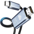 6.6FT USB C to HDMI Cable 4K 30Hz Type C to HDMI Monitor Cord Thunderbolt 3 4 for iPhone 16 15 Pro MacBook Pro Air iPad Surface Galaxy S23 XPS TV