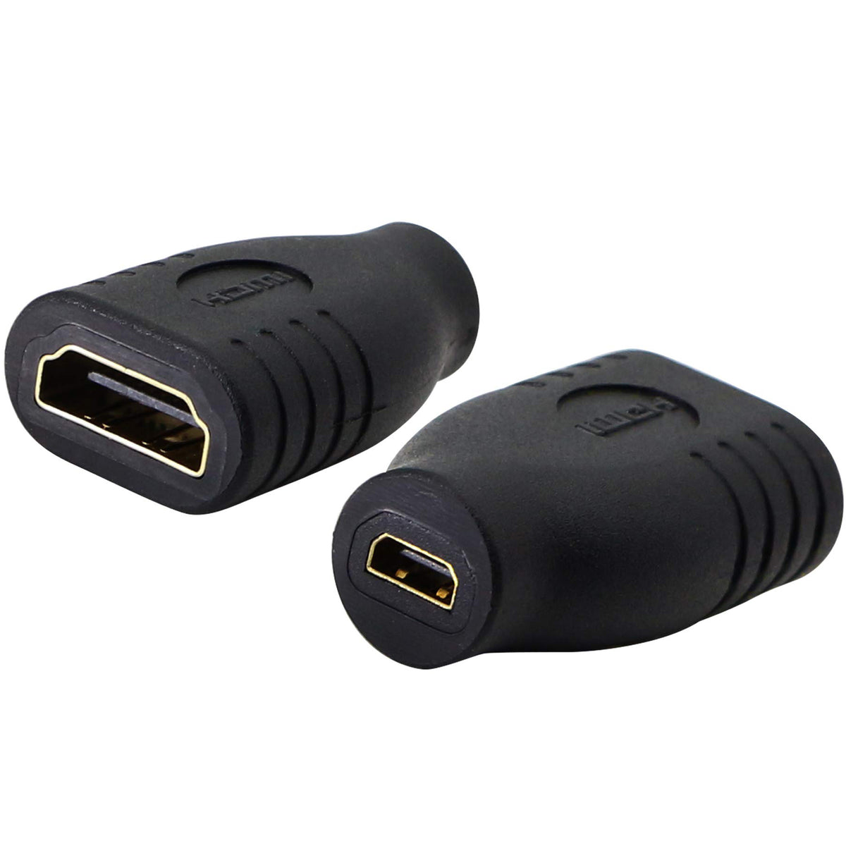 Micro HDMI Type D Female to HDMI Compatible Type A Female Adapter Coupler 1080P 3D Extender for Camera Camcorder Laptop TV Monitor Projector