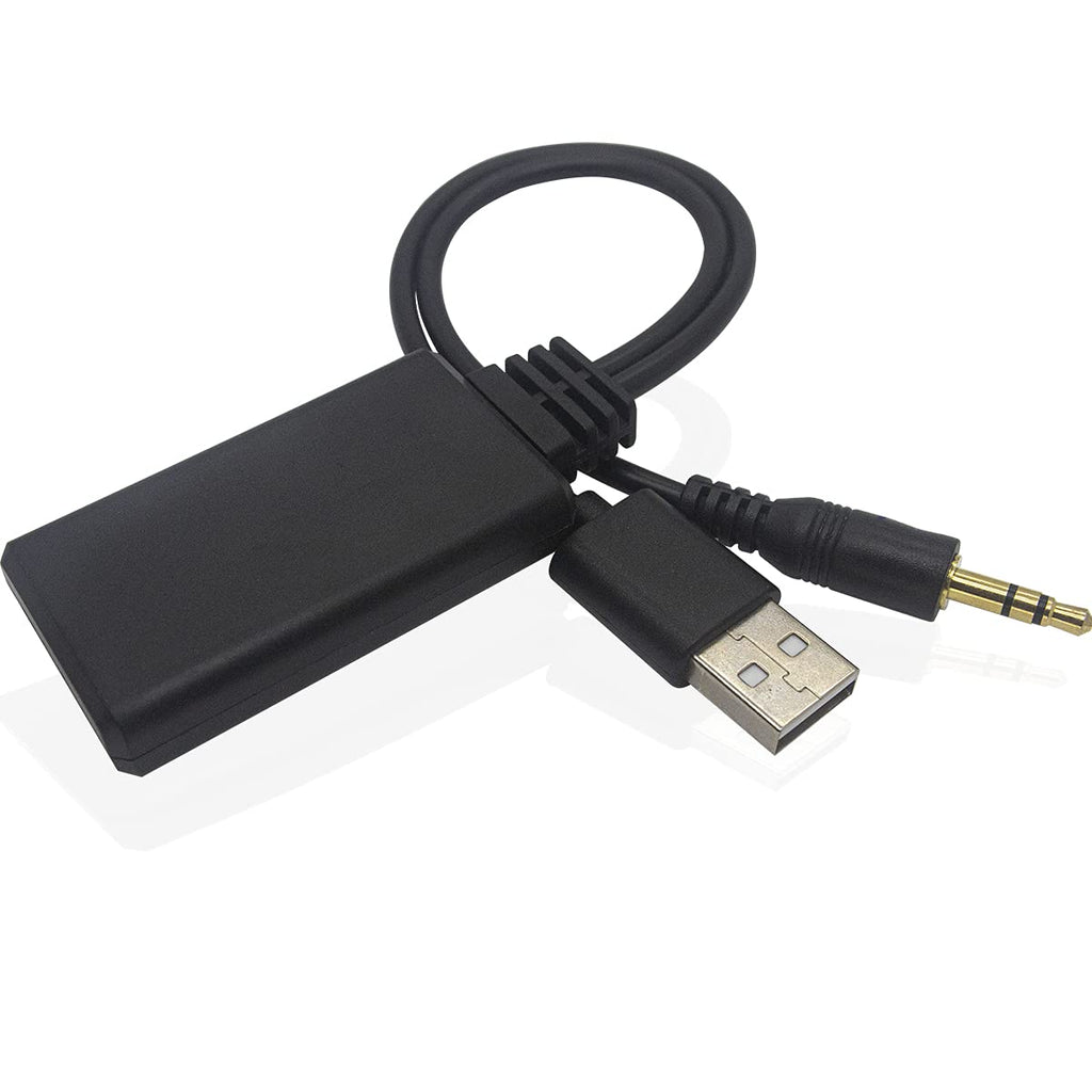 Bluetooth 5.0 Audio Receiver Adapter for BMW Mini Cooper Wireless Music Streaming Cable USB 3.5mm AUX for 1 3 5 6 7 Series X1 X3 X5 X6 R55 R56 R57