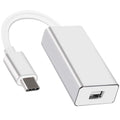USB C to Mini DisplayPort Female Adapter 4K 60Hz Type C Thunderbolt 3 to Mini DP Converter for MacBook Pro Air iMac iPad Pro Dell XPS
