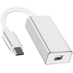 USB C to Mini DisplayPort Female Adapter 4K 60Hz Type C Thunderbolt 3 to Mini DP Converter for MacBook Pro Air iMac iPad Pro Dell XPS