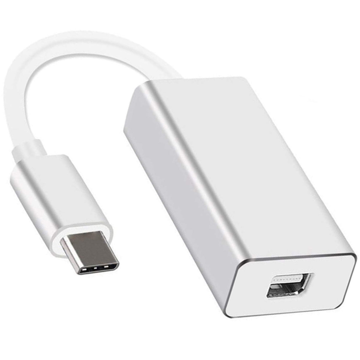 USB C to Mini DisplayPort Female Adapter 4K 60Hz Type C Thunderbolt 3 to Mini DP Converter for MacBook Pro Air iMac iPad Pro Dell XPS