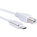 USB C to USB B Cable for MIDI Keyboard Controller Audio Interface Printer Scanner Data Connection 1m 1.5m