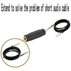 3.5mm Female to Female Audio Adapter 1/8 Inch TRS Stereo AUX Coupler Gold Plated Headphone Cable Extender Joiner for Car Speaker PC Laptop Headset