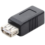 USB 2.0 Type A Female to Type B Female Adapter 480Mbps 2A Data Charging Coupler for Printer Scanner Fax Computer Laptop Hard Drive Camera