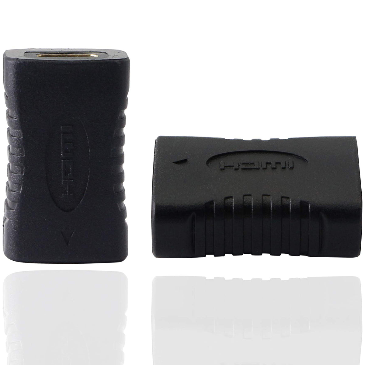 Mini HDMI Type C Female to HDMI Compatible Type A Female Adapter Coupler 4K 60Hz 3D Extender for Camera Camcorder Laptop TV Monitor Projector