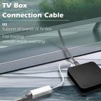 USB to Ethernet Adapter 100Mbps USB A to RJ45 Fast Ethernet LAN Network Converter Cable for PC Laptop Desktop TV Box Windows 11 10 8 7 macOS Linux