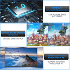 4K HDMI to USB 2.0 Video Audio Capture Card 1080P 60fps Cam Link Adapter for PS4 Switch DSLR Camera PC Streaming Gaming
