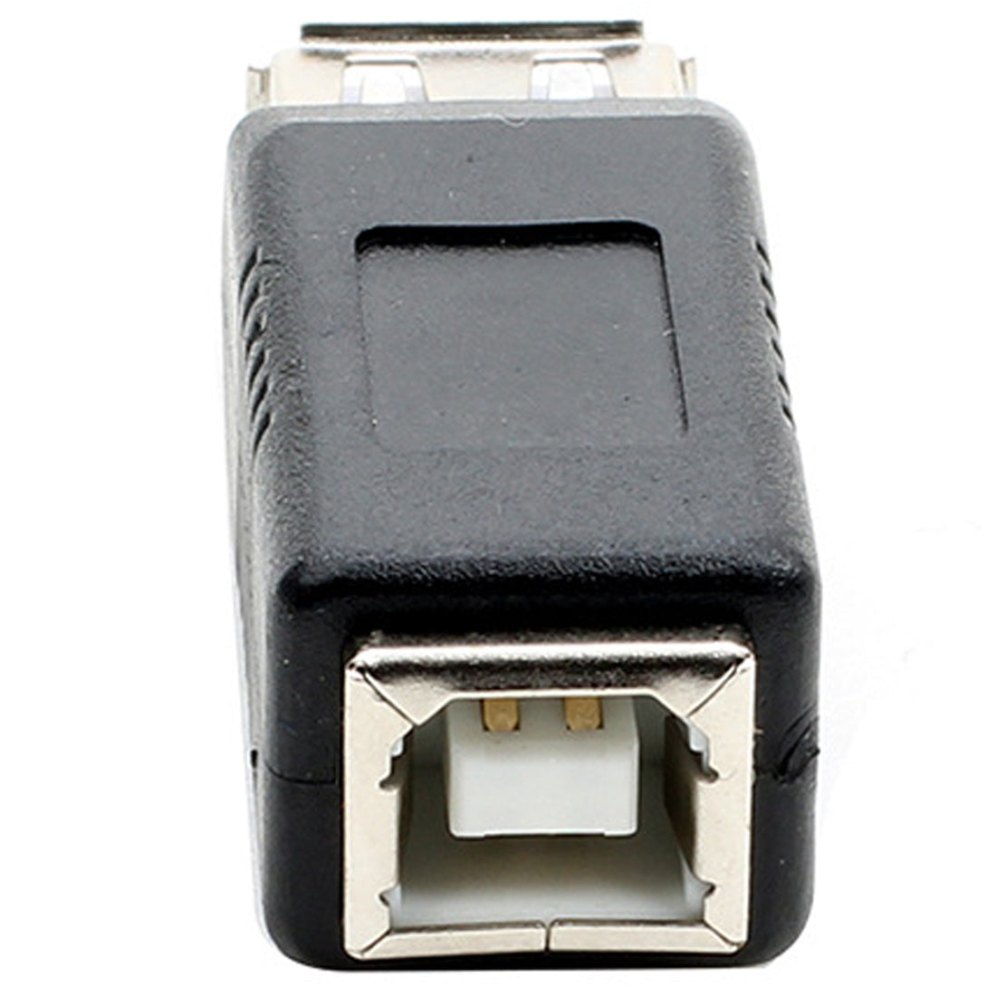 USB 2.0 Type A Female to Type B Female Adapter 480Mbps 2A Data Charging Coupler for Printer Scanner Fax Computer Laptop Hard Drive Camera