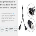 RJ45 Ethernet Splitter 1 to 2 Cable 1 Male to 2 Female LAN Network Extender Adapter Cord for Cat7 Cat6 Cat5 Cat5e PC Router Modem TV
