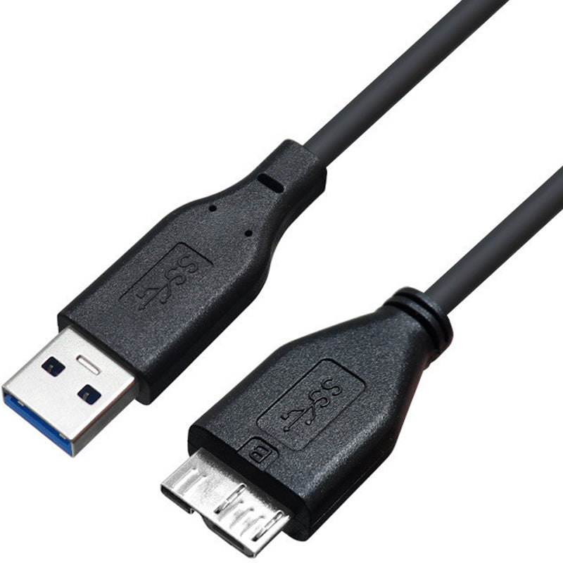 47CM USB 3.0 Type A to Micro-B Cable 5Gbps External Hard Drive Cord Compatible with WD Seagate Toshiba Samsung LaCie