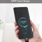 Short USB C to USB C Cable 13.8cm 40Gbps USB4 Thunderbolt 4 Compatible 100W PD Fast Charging 8K Video for SSD Dock MacBook Phone