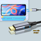 6FT USB C to DisplayPort Cable 4K 60Hz Type C to DP Monitor Cord Thunderbolt 3 4 for MacBook Pro Air iPad Pro iMac Dell XPS Surface Book Galaxy S23