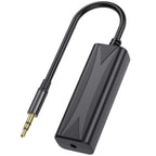 Ground Loop Noise Isolator 3.5mm AUX Audio Filter Buzz Hum Eliminator with 3.5mm Cable for Car Audio System Home Stereo Bluetooth Receiver Speaker PC