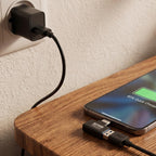 USB 3.2 10Gbps 90 Degree USB C Male to USB A Female USB A Male to USB C Female OTG Adapter 5V 3A for Laptop PC Card Reader Flash Drive