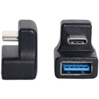 180 Degree U Shape Back Angled USB C OTG to USB 3.0 Female Adapter 5Gbps Type C Extension Converter for Phone Tablet Flash Drive
