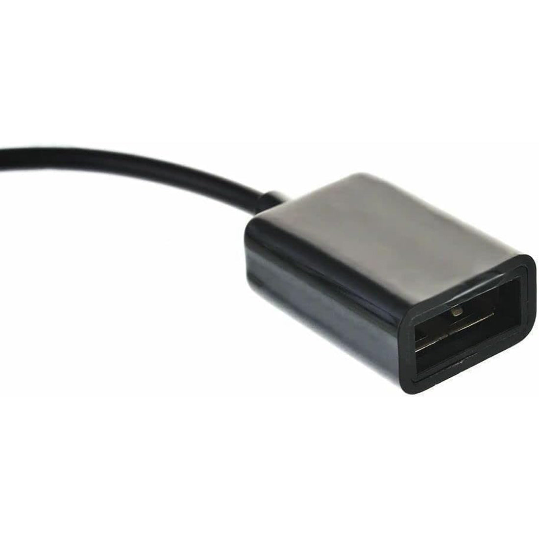 3.5mm Male AUX Audio Plug to USB 2.0 Female Adapter Cable 15cm for Car Radio Stereo with MP3 Decoding Function Play U Disk Flash Drive