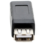 USB 2.0 Type A Female to Type B Female Adapter 480Mbps 2A Data Charging Coupler for Printer Scanner Fax Computer Laptop Hard Drive Camera