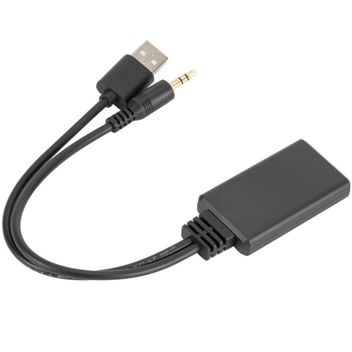 Bluetooth 5.0 Audio Receiver Adapter for BMW Mini Cooper Wireless Music Streaming Cable USB 3.5mm AUX for 1 3 5 6 7 Series X1 X3 X5 X6 R55 R56 R57