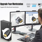 DVI D 24+1 to HDMI Compatible Cable Male to Male Bidirectional 1080P 60Hz 1920x1200 for PS5 PS4 PS3 Xbox One 360 Roku Raspberry Pi