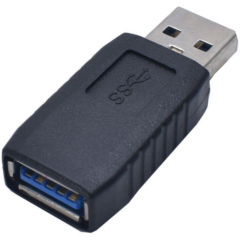 USB 3.0 Coupler Male to Female Adapter SuperSpeed 5Gbps USB Port Extension Connector for Laptops and Computers