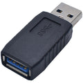 USB 3.0 Coupler Male to Female Adapter SuperSpeed 5Gbps USB Port Extension Connector for Laptops and Computers