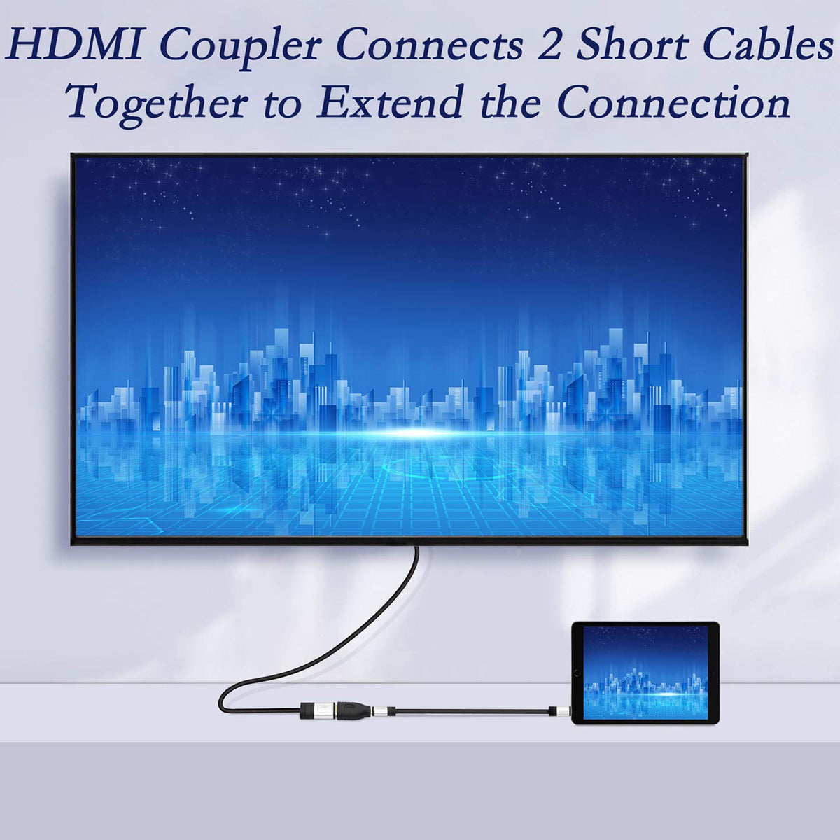 Micro HDMI Type D Female to HDMI Compatible Type A Female Adapter Coupler 1080P 3D Extender for Camera Camcorder Laptop TV Monitor Projector