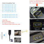 Bluetooth 5.0 Audio Receiver Adapter for BMW Mini Cooper Wireless Music Streaming Cable USB 3.5mm AUX for 1 3 5 6 7 Series X1 X3 X5 X6 R55 R56 R57