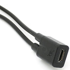 Micro USB Splitter Cable 1 Female to 2 Male Dual Y Cord Simultaneous Charging and Data Sync Extension Wire for Security Camera PS4 Controller Kindle Speaker Dash Cam