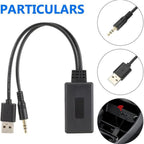 Bluetooth 5.0 Audio Receiver Adapter for BMW Mini Cooper Wireless Music Streaming Cable USB 3.5mm AUX for 1 3 5 6 7 Series X1 X3 X5 X6 R55 R56 R57