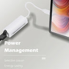 USB C to Ethernet Adapter 100Mbps Type C to RJ45 Fast Ethernet LAN Network Converter Cable for MacBook Pro Surface Book Dell XPS HP Spectre Yoga PC