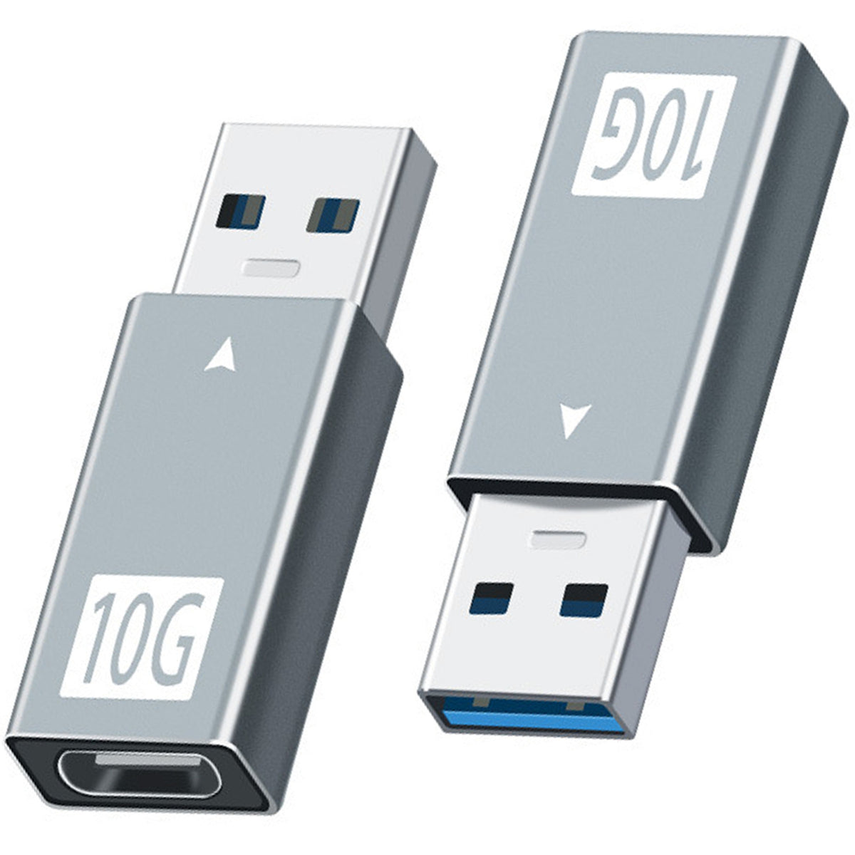 USB A Male to USB C Female Adapter USB 3.1 Gen 2 10Gbps Data Converter 5V 3A Charging USB C Headphone for Laptop PC Phone