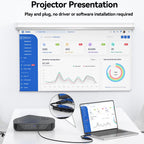 DisplayPort to DVI I Adapter DP Male to DVI I 24+5 Female Converter 1080p 60Hz for Desktop Laptop Monitor Projector