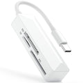USB C to XD SD Micro SD Card Reader 3 in 1 Camera Memory Card Adapter Dongle for Olympus Fuji XD Picture Card iPhone 15 16 iPad Mac Android PC