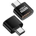 USB C to USB Adapter Type C Male to USB A Female OTG Converter 480Mbps Data Charging for MacBook iPhone 16 15 iPad Samsung Galaxy Flash Drive Keyboard