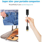 DisplayPort to HDMI Adapter 4K 30Hz DP Male to HDMI Female Passive Converter for MacBook Pro Air Mac mini Surface Pro 3 4