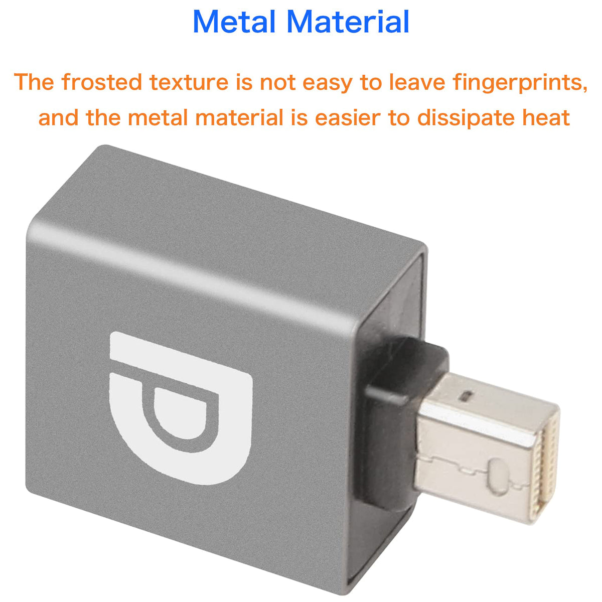 Mini DisplayPort to DisplayPort Adapter 8K 60Hz 4K 144Hz Mini DP Male to DP 1.4 Female Converter HDR Video Extender for PC Laptop Monitor Projector
