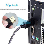 Passive DisplayPort to HDMI Adapter DP Male to HDMI Female 1080p for DP Plus Plus Desktop Laptop Monitor TV Projector