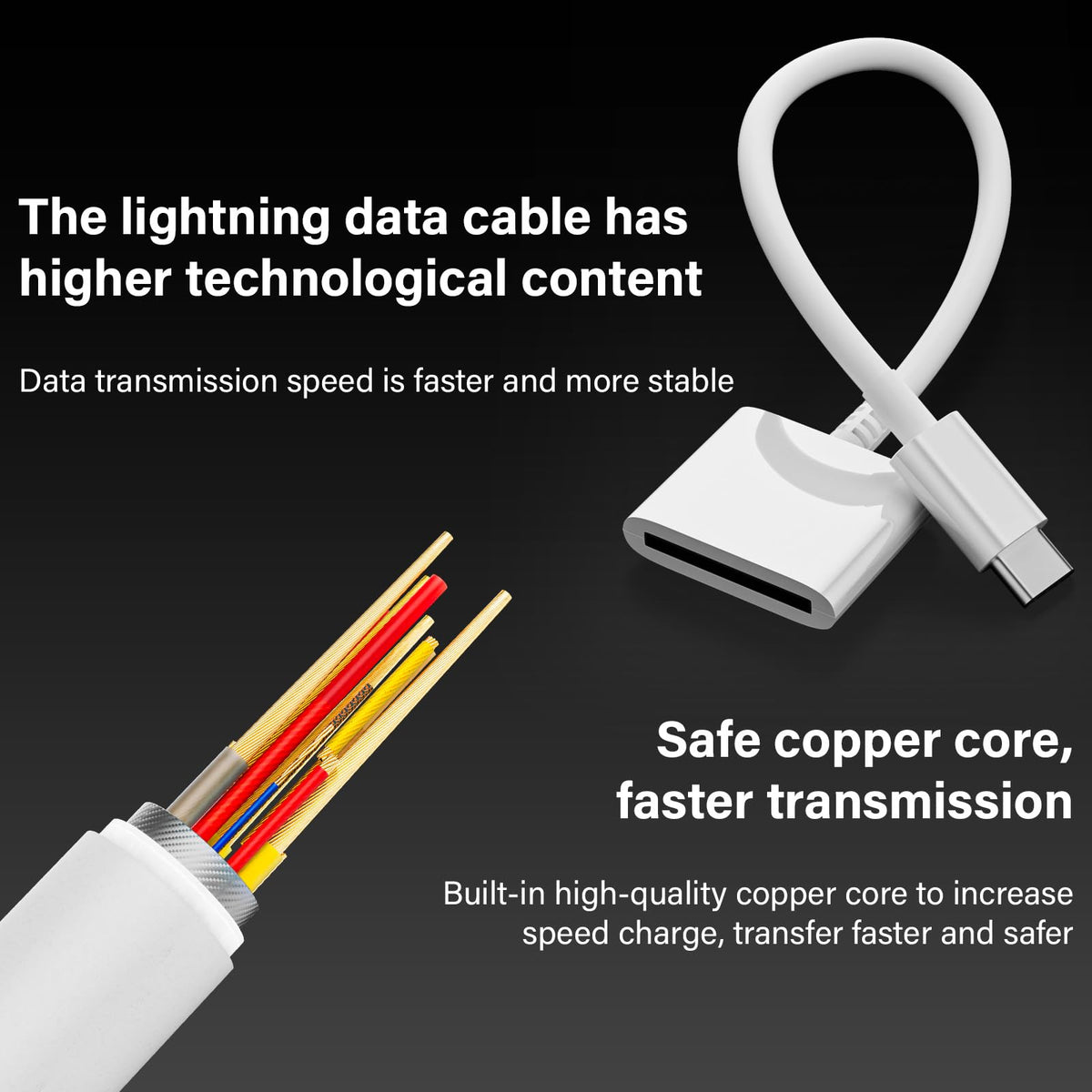 USB C to 30 Pin Adapter Cable Type C Male to 30 Pin Female Charging Data Converter for iPhone 16 15 Pro Max Plus iPad Air Mini Galaxy Pixel No Audio