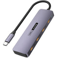 4 Port USB C Hub 10Gbps USB 3.2 Gen2 Type C Data Splitter Aluminum Multiport Adapter for MacBook Pro Air M2 M1 iPad Pro Surface Galaxy S23 Laptop