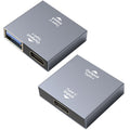 USB C Female to USB C Female and USB A Female Splitter Adapter Dual Charging One Data Port PD Charging for Phones Tablets